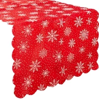 Ruhhy 22786 Vianočný behúň na stôl 180 x 35 cm červená