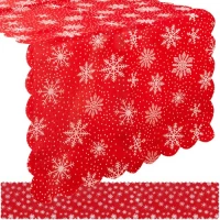 Ruhhy 22786 Vianočný behúň na stôl 180 x 35 cm červená
