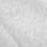 Ruhhy 22228 Deka pod vánoční stromeček, chlupatá, 150 cm, bílá
