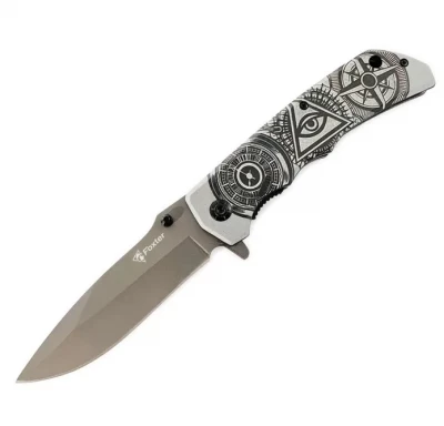 Foxter 2667 Lovecký nôž zatvárací Survival Rescue 22,5 cm