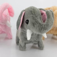 Vergionic 7147 Interaktivní slon chodící béžová