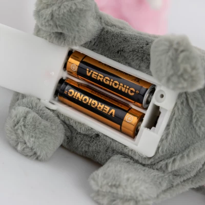 Vergionic 7147 Interaktivní slon chodící béžová