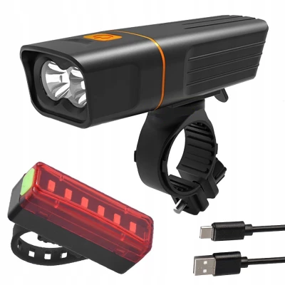 Verk 08329 Sada LED osvětlení na kolo, USB 2 ks