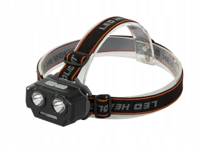 Verk 08334 Čelovka LED SQ-803, 2 x XHP30