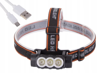 Verk 08335 Čelovka SQ-813, 3x LED