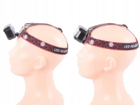 Verk 08336 Čelovka SQ-870, 3 x XHP30 + 6 x SMD
