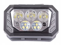 Verk 08336 Čelovka SQ-870, 3 x XHP30 + 6 x SMD