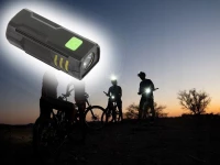 Verk 08355 Sada LED osvětlení na kolo, USB 2 ks