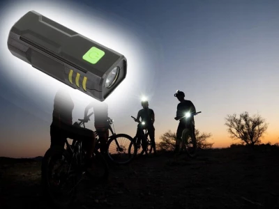 Verk 08355 Sada LED osvětlení na kolo, USB 2 ks