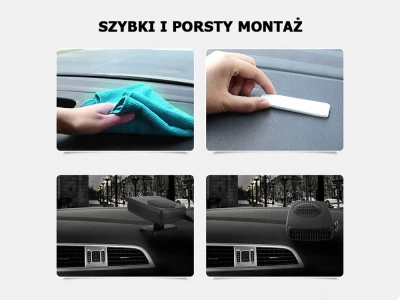 Verk 24200 Mini ohřívač čelního autoskla 12V/200W