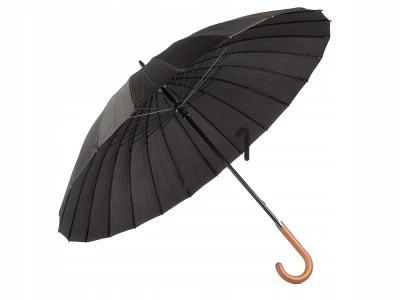 Verk 25001 Dáždnik holový 24 drôtov, 105 cm čierny