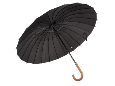 Verk 25001 Dáždnik holový 24 drôtov, 105 cm čierny