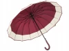 Verk 25016 Deštník holový 16 drátů, 108 cm, vínová