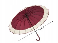 Verk 25016 Dáždnik holový 16 drôtov, 108 cm, vínová