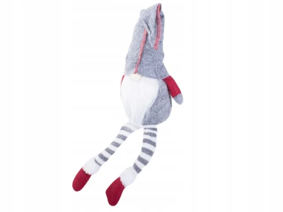 Verk 26010 Vánoční dekorace Skřítek 50 cm šedý