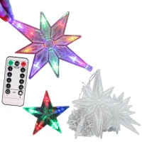Verk 26019 Svetelný záves hviezdy 138 LED multikolor
