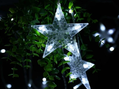 Verk 26019 Svetelný záves hviezdy 138 LED multikolor