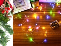 Verk 26020 Světelný řetěz na baterie 100 LED multikolor 10 m 