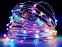 Verk 26020 Světelný řetěz na baterie 100 LED multikolor 10 m 