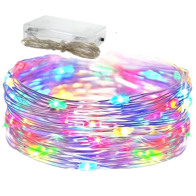 Verk 26020 Světelný řetěz na baterie 100 LED multikolor 10 m 