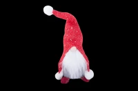 Verk 26023 Vánoční dekorace Skřítek 30 cm červený