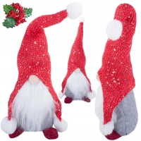 Verk 26023 Vánoční dekorace Skřítek 30 cm červený