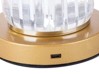 Verk 12310 LED Stolní lampa 21 cm, zlatá