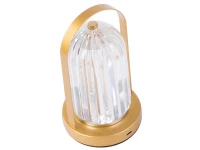 Verk 12310 LED Stolní lampa 21 cm, zlatá