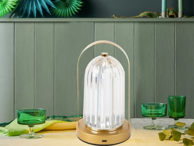 Verk 12310 LED Stolní lampa 21 cm, zlatá