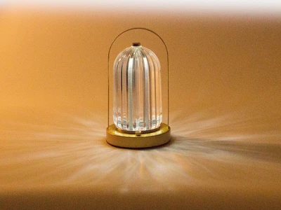 Verk 12310 LED Stolní lampa 21 cm, zlatá