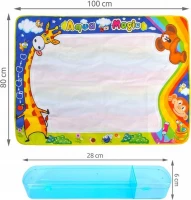 Verk 18271 Podložka na kreslení vodou XXL 100 x 80 cm + příslušenství