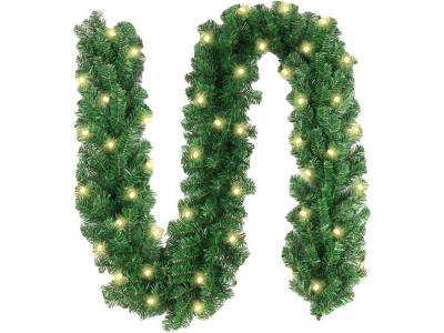 Verk 26095 Vánoční girlanda s LED osvětlením, 50 LED, 3 m