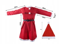 Verk 26075 Kostým Santa Claus - dievčenské