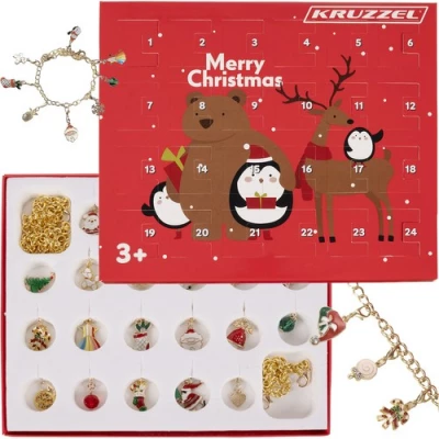 Kruzzel 22643 Adventní kalendář pro holky 