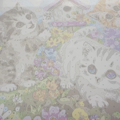 Maaleo 22781 Malování podle čísel - Kočky 40 x 50 cm
