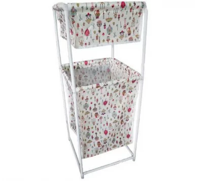 Verk 24243 Koš na prádlo 40 L, bílá