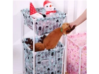 Verk 24243 Koš na prádlo 40 L, modrá