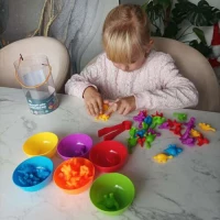 Kruzzel 22496 Dinosauři vzdělávací sada montessori 48 ks 
