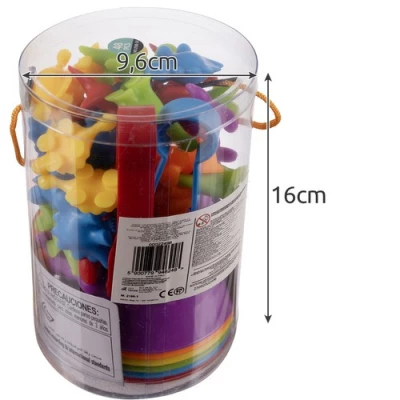 Kruzzel 22496 Dinosauři vzdělávací sada montessori 48 ks 