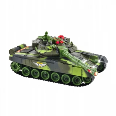 Kruzzel 22390 Vojenský tank 1:14, 2,4 GHz