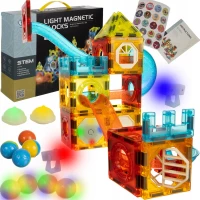 Kruzzel 22684 Guličková magnetická dráha 75 dielov