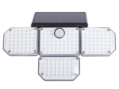 Verk 12322 Solárne 181 LED osvetlenie s PIR čidlo pohybu / súmraku, IP65, 2400mAh 3.7V