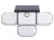 Verk 12322 Solární 181 LED osvětlení s PIR čidlo pohybu / soumraku, IP65, 2400mAh 3.7V