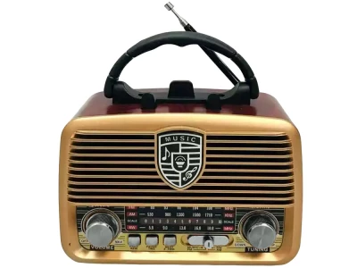 Verk 27065 Prenosné Bluetooth Retro rádio