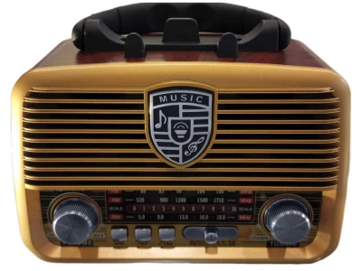 Verk 27065 Prenosné Bluetooth Retro rádio