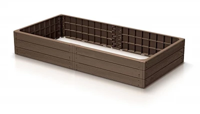 Vyvýšený záhon BASE WOODY rustikální cihlový 149,2cm