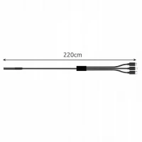 Bigstren 23020 Endoskopická inspekční kamera IP 67, 6 LED, 2 m