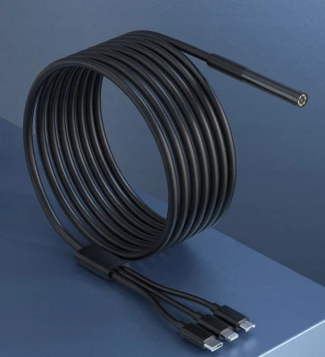 Bigstren 23020 Endoskopická inspekční kamera IP 67, 6 LED, 2 m