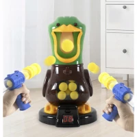 Kruzzel 22959 Hra pistole s pěnovými míčky Duck Hunt