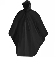 Trizand 22871 Pončo - pláštěnka s kšiltem černá